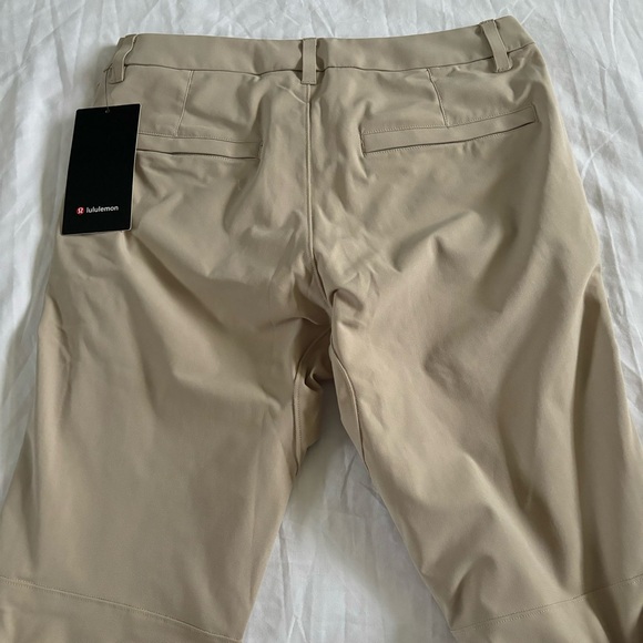 Lululemon Commission Pant Skinny 32"L Warpstreme TRNH Trench Tan Men's 31 - Picture 6 of 6